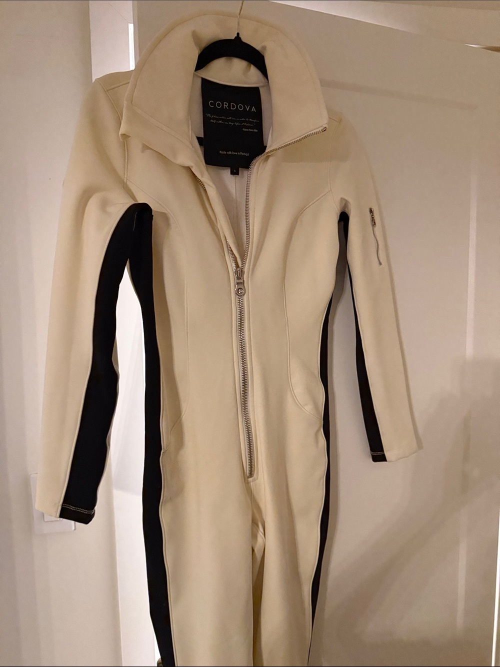 Cordova White Ski Suit